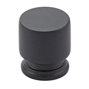 Transitional Heritage - 1" Prosser Knob - Matte Black