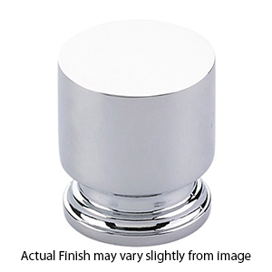 Transitional Heritage - 1" Prosser Knob - Polished Chrome