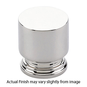 Transitional Heritage - 1" Prosser Knob - Polished Nickel