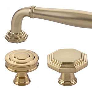 Transitional Heritage - Satin Brass