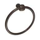 2701 - Tuscany - Towel Ring - Rosette #14 - Medium Bronze
