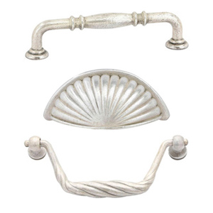 Tuscany Bronze Pulls - Silver Patina