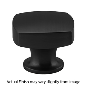 86451 - Urban Modern - 1.5" Freestone Knob - Flat Black