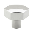 86457 - Urban Modern - 1 1/8" Mod Hex Knob - Polished Nickel