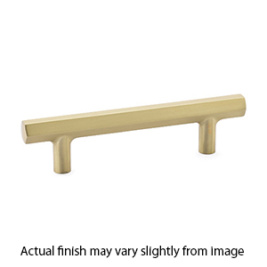 86680 - Urban Modern - 10" cc Mod Hex Pull - Satin Brass