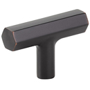 86728 - Urban Modern - 2" Mod Hex T-Knob - Oil Rubbed Bronze