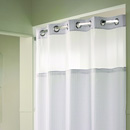 Hookless Shower Curtain with Liner