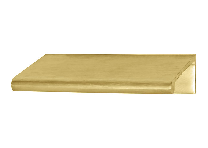 124.02.502 Tab Pulls 6" Pull Brushed Brass