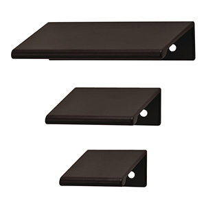 Aluminum Tab Pulls - Dark Oil Rubbed Bronze