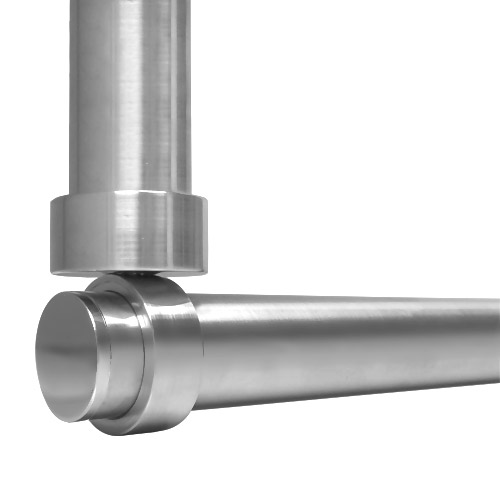 Suspended Wall To Ceiling Shower Rod
