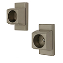 Arch - Shower Rod End Flanges - Satin Nickel