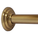 36" Shower Rod - Classic High Quality - Champagne Bronze