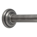 36" Shower Rod - Classic High Quality - Pewter