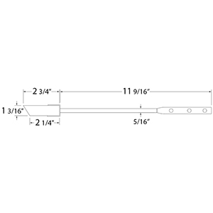 Toilet Tank Trip Lever - 9125 - TOTO