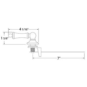 Toilet Tank Trip Lever - 938 - Kohler