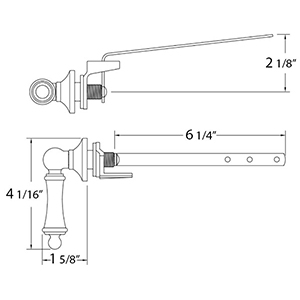 Toilet Tank Trip Lever - 940 - Kohler