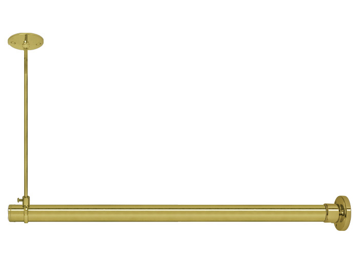Suspended Rod w/Light Ceiling to Wall Support
