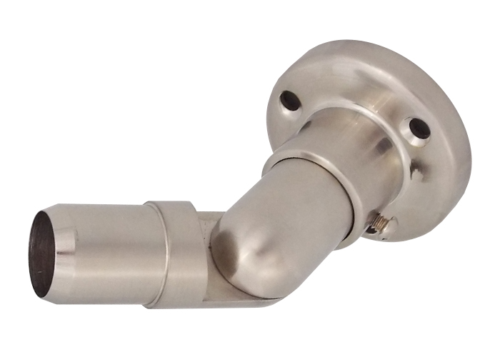 Partial Sloped Ceiling Shower Rod Multiple Finishes