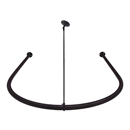 Half-Oval Rod w/ Round Flanges - 30" x 36"