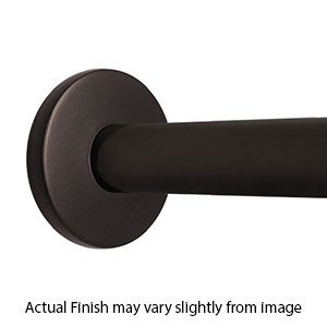 48" Shower Rod - Contemporary - Bronze