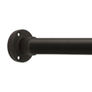 36" Shower Rod - Heavy Duty Round - Bronze