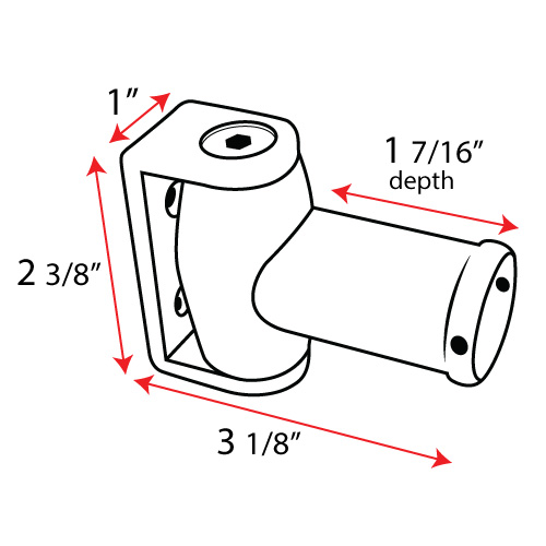 Curved Shower Rod - Decorative Finishes