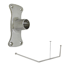 Neo Angle Shower Rod w/ Rectangular Flanges