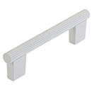 211043 - Aspero - 4" cc Round Cabinet Pull - Matte White