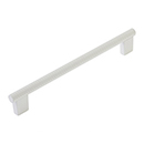 211045 - Aspero - 8" cc Round Cabinet Pull - Matte White