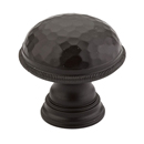 571 10B - Atherton - Hammered/ Knurled Edge Knob - Oil Rubbed Bronze