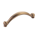 64 BBZ - Cabriole - 3 3/4" Cabinet Pull - Brushed Bronze