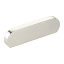 10041-BN - Modern Oval - 3"cc Cabinet Pull - Brushed Nickel