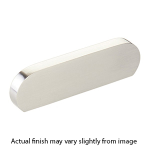 10041-BN - Modern Oval - 3"cc Cabinet Pull - Brushed Nickel