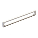 10034-PN - Modern Oval Slot - 8"cc Cabinet Pull - Polished Nickel