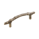 783 IN - Twigs - 4" Cabinet Pull - Italian Nickel