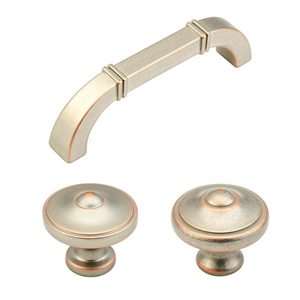 Charlevoix - Distressed Nickel/Copper