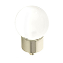 59 - City Lights - 1-3/8" Globe Glass Knob - Satin Nickel