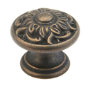 870 ABZ - Corinthian - Cabinet Knob - Ancient Bronze