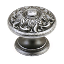 870 CrS - Corinthian - Cabinet Knob - Corinthian Silver