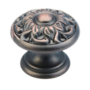 870 MiBZ - Corinthian - Cabinet Knob - Michelangelo Bronze