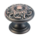 870 MiBZ - Corinthian - Cabinet Knob - Michelangelo Bronze