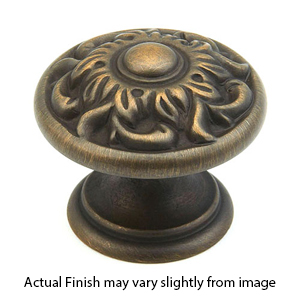 870 RB - Corinthian - Cabinet Knob - Redington Brass