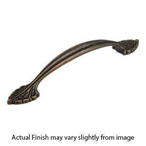 8716 ABZ - Corinthian - 6" Cabinet Pull - Ancient Bronze