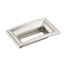 441 15 - Finestrino - 64mm Flared Rectangle Pull - Satin Nickel