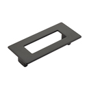 444 MB - Finestrino - 96mm Rectangle Pull - Matte Black