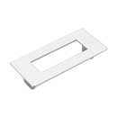 444 26 - Finestrino - 96mm Rectangle Pull - Polished Chrome