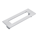 445 M26 - Finestrino - 128mm Rectangle Pull - Matte Chrome