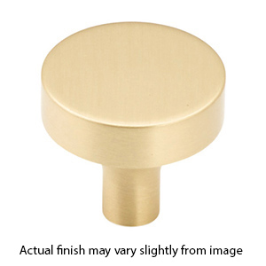 470-SB - Haniburton - 1.25" Round Knob - Satin Brass