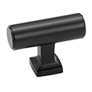 473-MB - Haniburton - 1-5/8" T-Knob - Matte Black