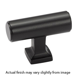 473-MB - Haniburton - 1-5/8" T-Knob - Matte Black